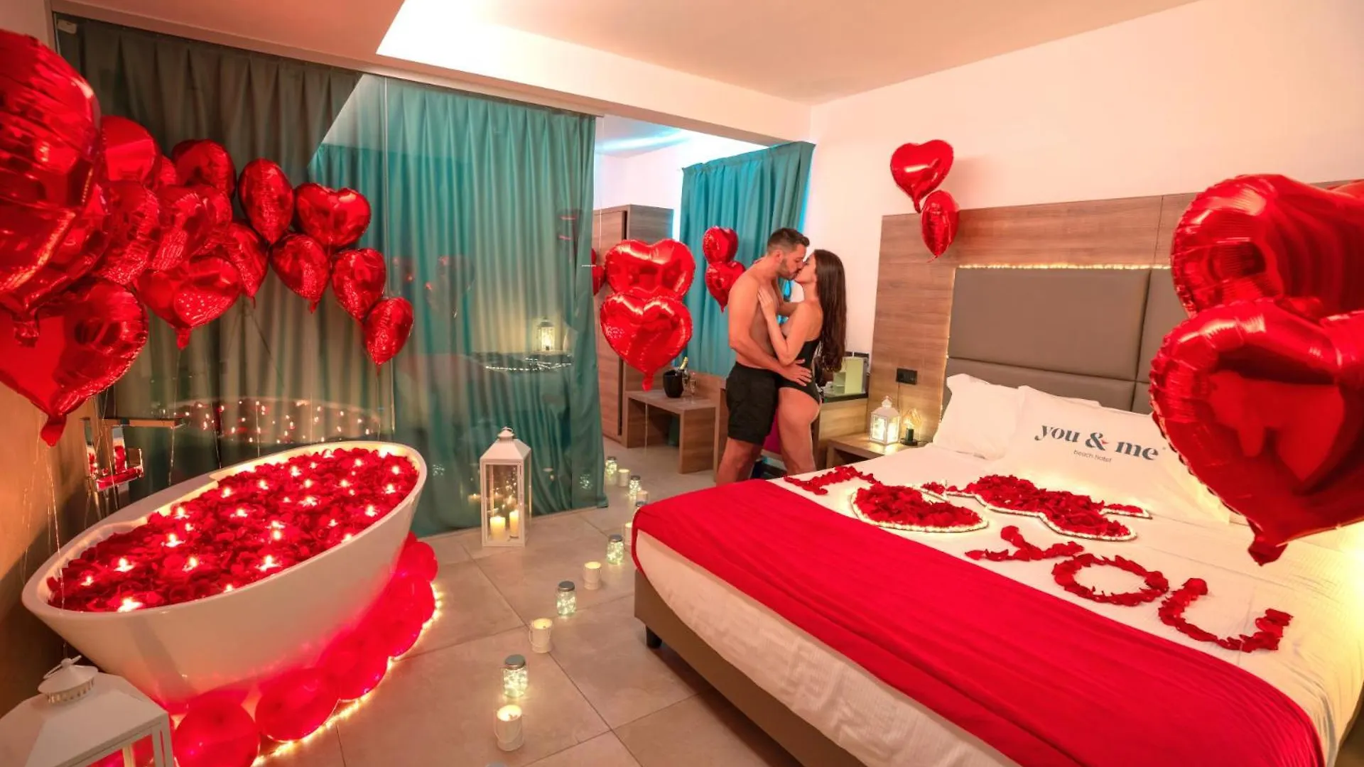 ***  You & Me Beach Hotel Rimini Italie